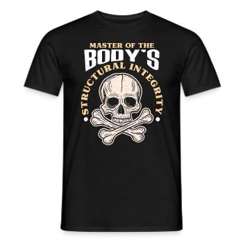 Orthopedic Surgeon Master Of The Physical Therapy - Men's T-Shirt - black - Front - AI Model Male 178 light (178cm)