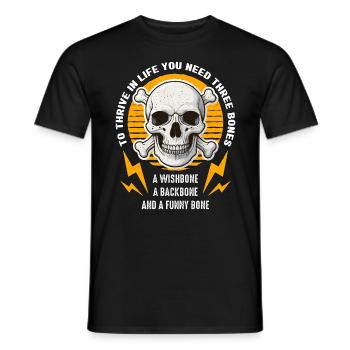 Orthopedic Surgeon To Thrive In Physical Therapy - Männer T-Shirt - Schwarz - Vorne - AI Model Male 178 light (178cm)