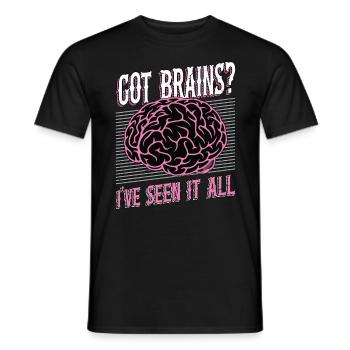 Neurosurgeon Got Brains I've Seen It Neuroscience - Männer T-Shirt - Schwarz - Vorne - AI Model Male 178 light (178cm)
