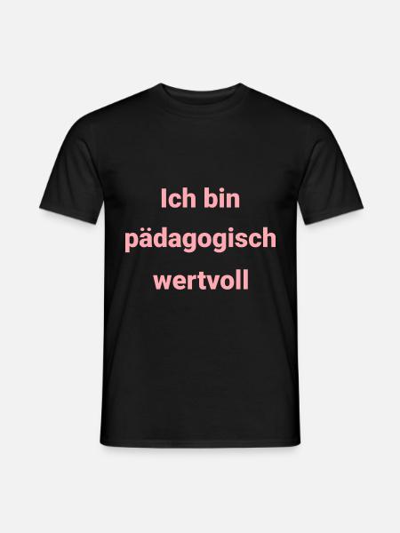Pädagogik Erzieherin Erzieher Pädagogin - Männer T-Shirt - Schwarz