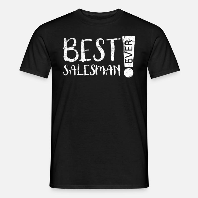 Verkäufer - Männer T-Shirt - Schwarz