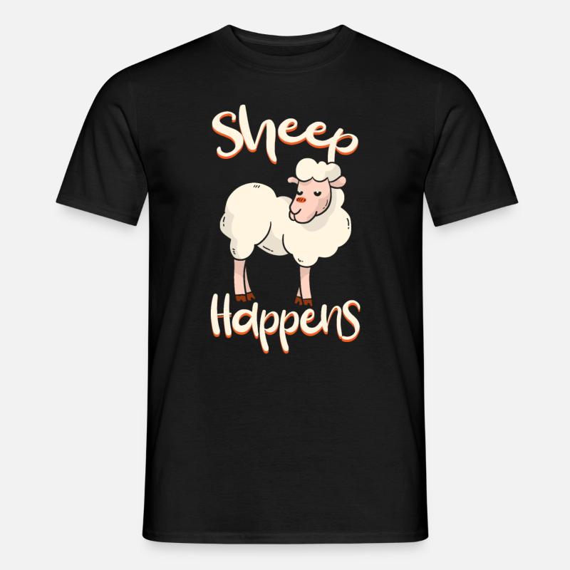 Hirte - Männer T-Shirt - Schwarz