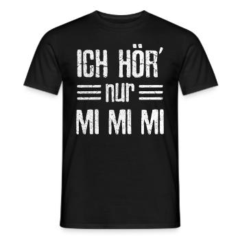 Mimi - Männer T-Shirt - Schwarz - Vorne - AI Model Male 178 light (178cm)