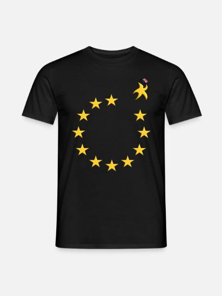 Brexit England EU European Union hat - Men's T-Shirt - black