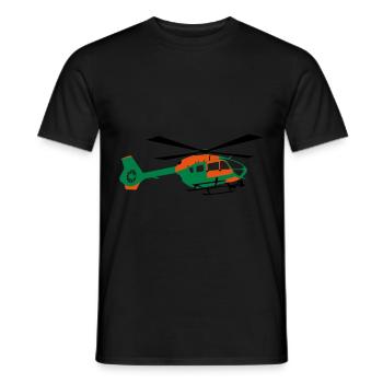 H145SAR4 - Men's T-Shirt - black - Front - AI Model Male 178 light (178cm)