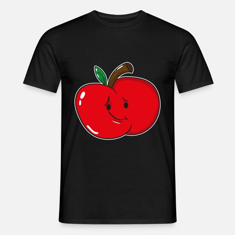 Apple fruit fruit - Men’s T-shirt - black