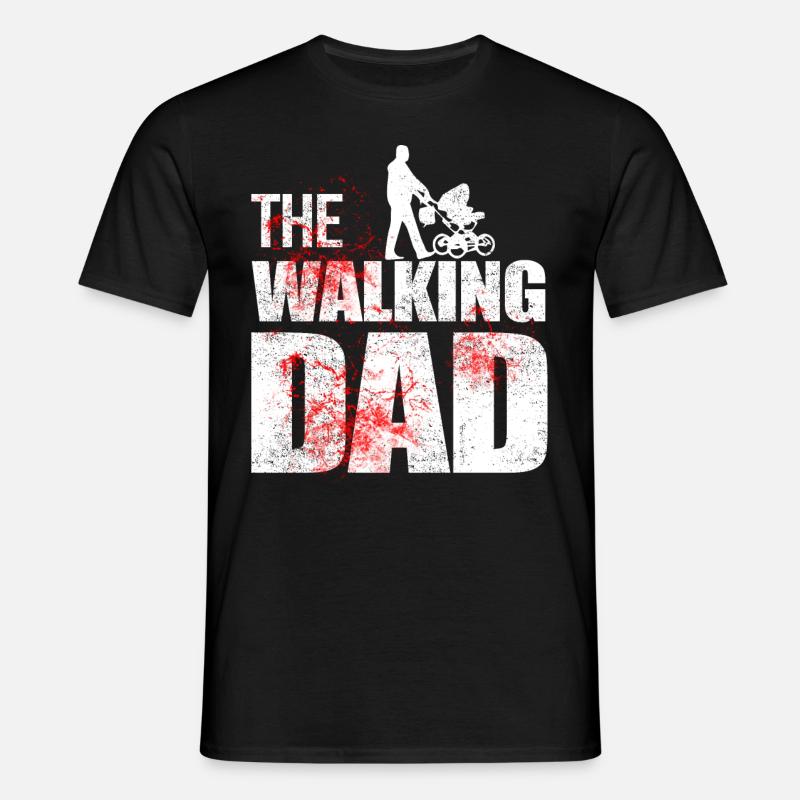 Den omvandrende far - T-shirt til herrer - sort