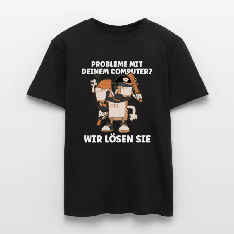 Administrator Supportmitarbeiter - CTRL ALT ENTF Männer T-Shirt