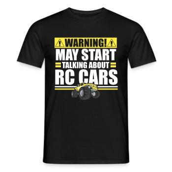 RC voiture télécommandée voiture de course - T-shirt homme - noir - Devant - AI Model Male 178 light (178cm)