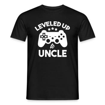 Ich stieg auf Onkel Funny Newborn Baby auf - Männer T-Shirt - Schwarz - Vorne - AI Model Male 178 light (178cm)