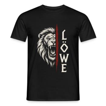 Roi de la nature - T-shirt homme - noir - Devant - AI Model Male 178 light (178cm)