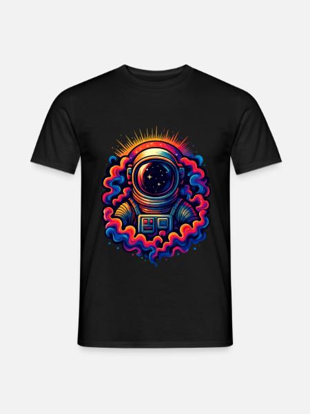 Cosmic Trip - Men's T-Shirt - black