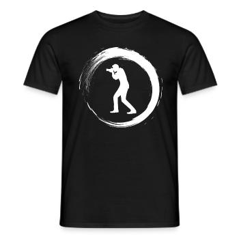 Fotograf - Männer T-Shirt - Schwarz - Vorne - AI Model Male 178 light (178cm)