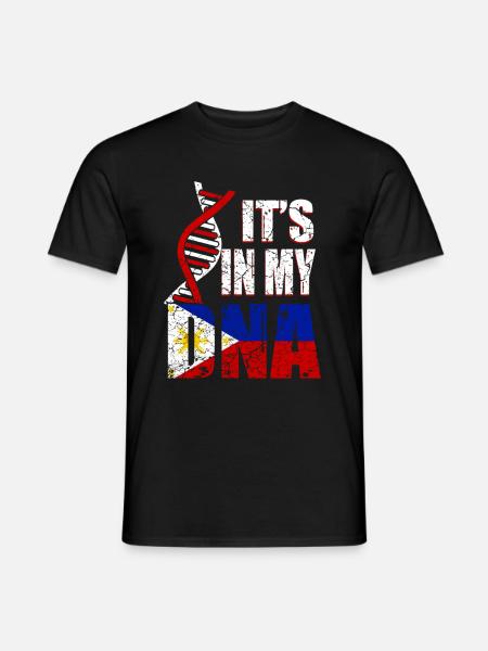 Philippine DNA - Men's T-Shirt - black