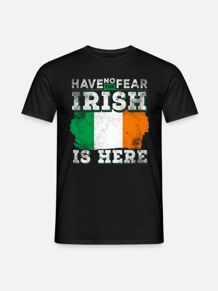 Funny Irishman - Men's T-Shirt - black