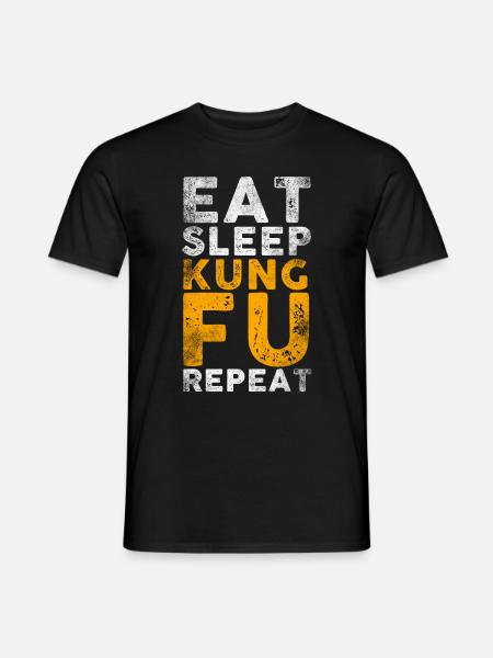 Kung fu - Men's T-Shirt - black