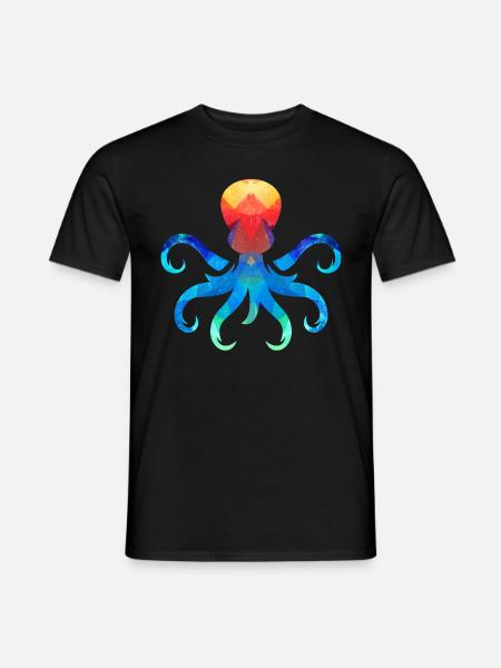Poulpe poulpe poulpe - T-shirt homme - noir