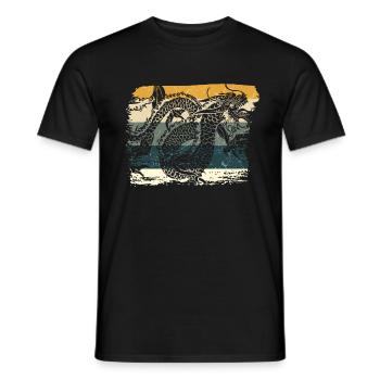 Dragon chinois - T-shirt homme - noir - Devant - AI Model Male 178 light (178cm)