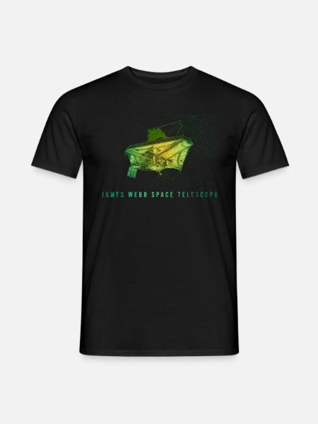 James Webb Space Telescope - Men's T-Shirt - black