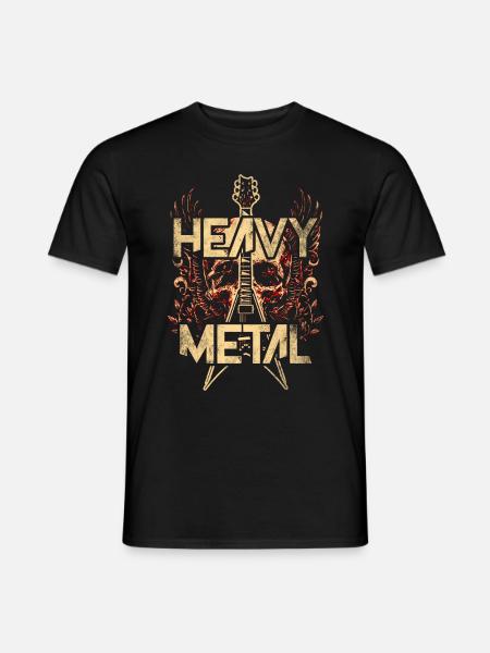 Métal lourd - T-shirt homme - noir