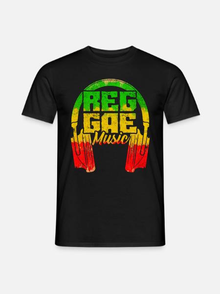 Reggae Music - Men's T-Shirt - black