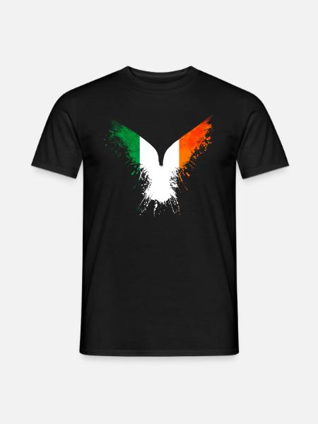 Drapeau de l’Irlande - T-shirt homme - noir