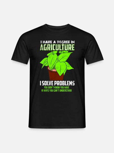 Sciences agricoles - T-shirt homme - noir
