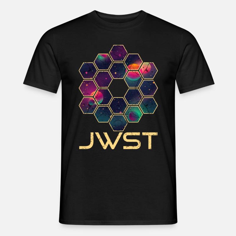 Télescope spatial James Webb - T-shirt homme - noir