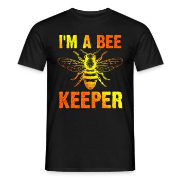 Imker Bienenzüchter - Männer T-Shirt - Schwarz - Vorne - AI Model Male 178 light (178cm)