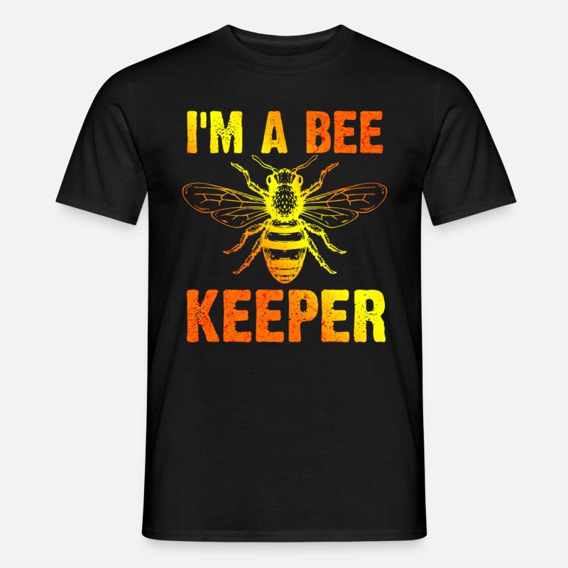 Imker Bienenzüchter - Männer T-Shirt - Schwarz
