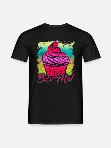 Cupcake - Men's T-Shirt - black