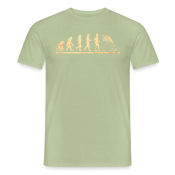 Schwingen Schweiz Sport - Männer T-Shirt - Sage - Vorne - AI Model Male 178 light (178cm)