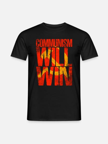 Communism will - Men's T-Shirt - black