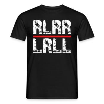 Paradiddle Variations Marching Drummer Drum Stuff - T-shirt homme - noir - Devant - AI Model Male 178 light (178cm)