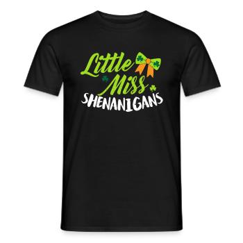 St Patricks Day Shenanigan cadeau de farces - T-shirt homme - noir - Devant - AI Model Male 178 light (178cm)