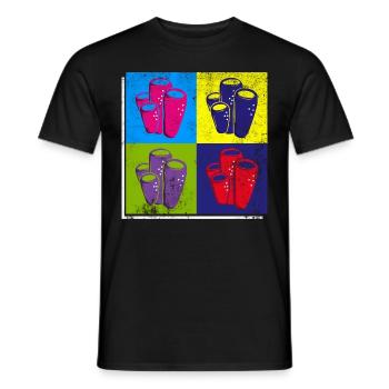 Gods Wisdom, récifs coralliens, emploi, océan, - T-shirt homme - noir - Devant - AI Model Male 178 light (178cm)