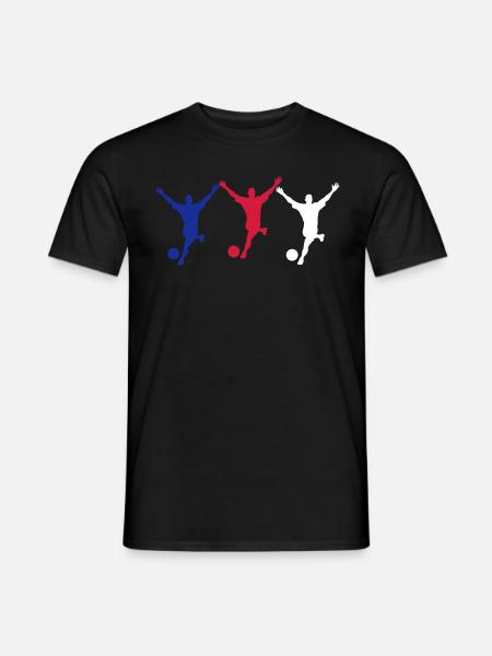 Soccer - Männer T-Shirt - Schwarz
