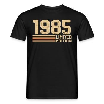 Jahrgang 1985 Geburtstag - Geschenk 1985 Jahrgang 1985 - Männer T-Shirt - Schwarz - Vorne - AI Model Male 178 light (178cm)