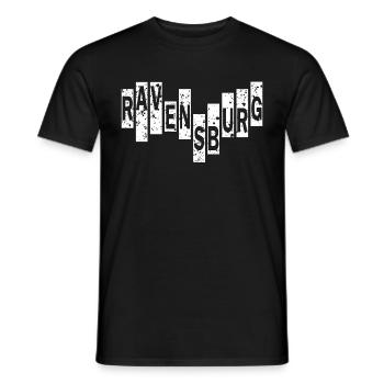 Ravensburg - Men's T-Shirt - black - Front - AI Model Male 178 light (178cm)