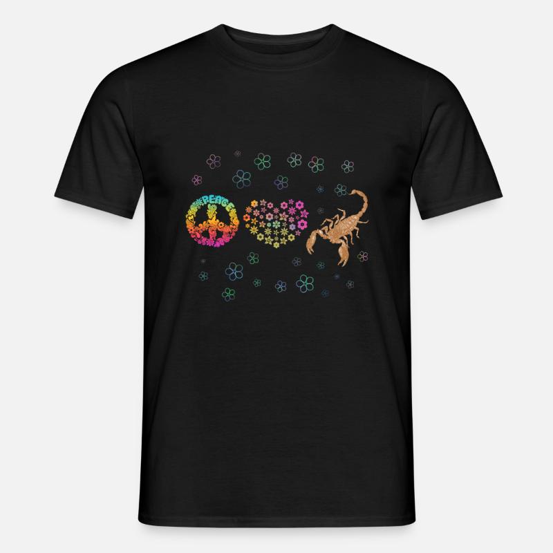 Scorpion - Männer T-Shirt - Schwarz