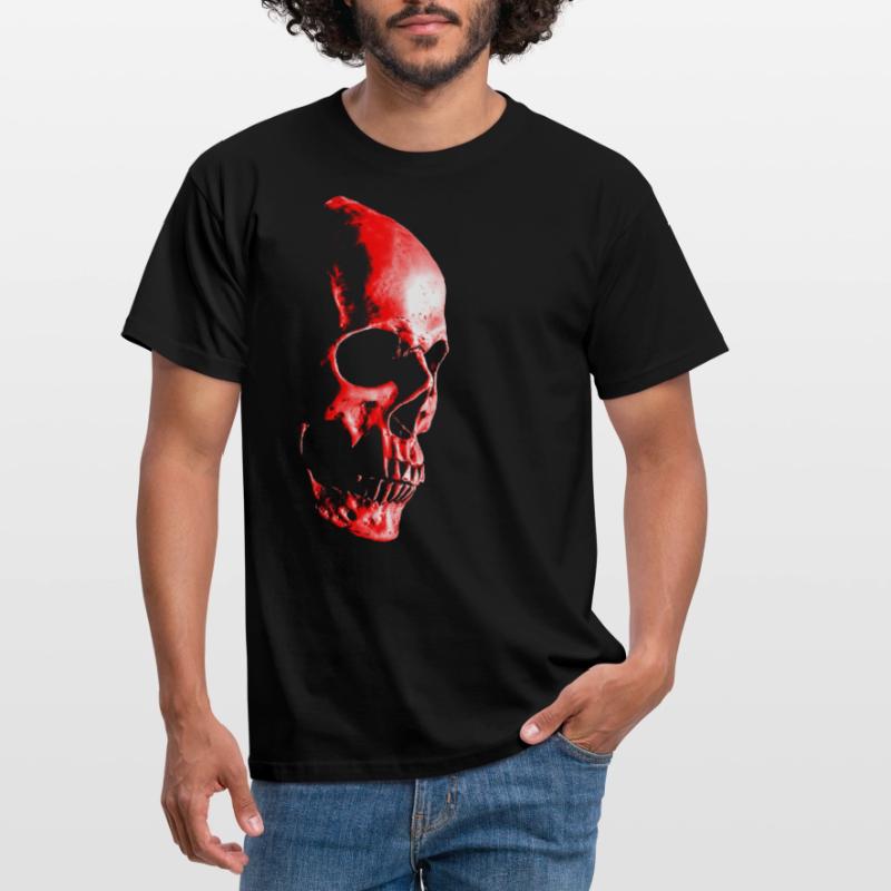 Red skull Men's T-Shirt