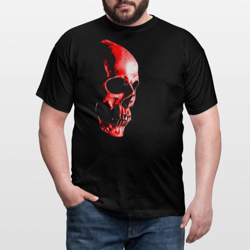 Red skull Men's T-Shirt