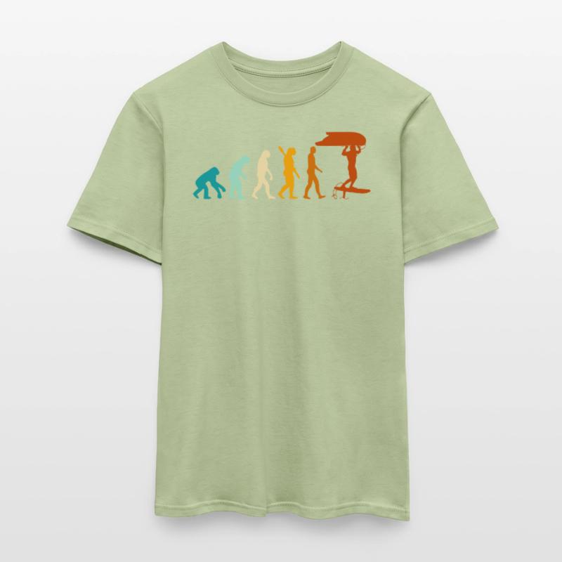 Wing Foiling Evolution - Wingfoiling Hydrofoil Su Men's T-Shirt
