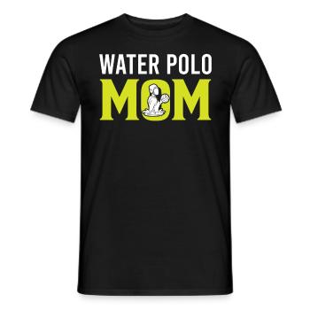 Watersport - Water Polo Mom - Männer T-Shirt - Schwarz - Vorne - AI Model Male 178 light (178cm)