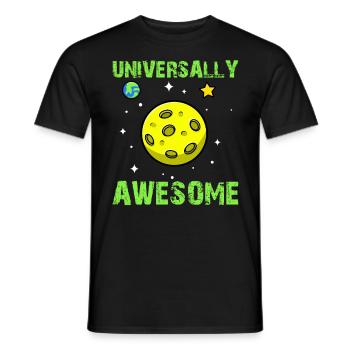 Astronomie de la planète spatiale - Universellement génial - T-shirt homme - noir - Devant - AI Model Male 178 light (178cm)
