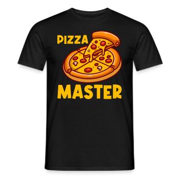 Pizza Making Italian Fast Food Grillers de cuisine - T-shirt homme - noir - Devant - AI Model Male 178 light (178cm)