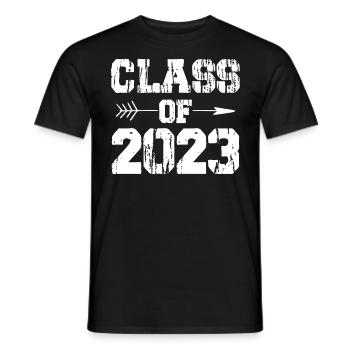 Graduation - Class of 2023 - Männer T-Shirt - Schwarz - Vorne - AI Model Male 178 light (178cm)