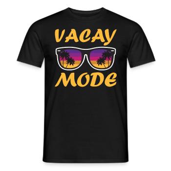 Family Vacation 2023 - Vacay Mode - Männer T-Shirt - Schwarz - Vorne - AI Model Male 178 light (178cm)