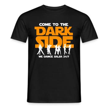 Danse Salsa Danse Danse latine Musique Danse de couple - T-shirt homme - noir - Devant - AI Model Male 178 light (178cm)