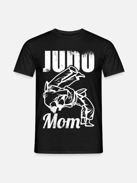 Judo Mama - Men's T-Shirt - black